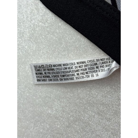 NEW Victorias Secret VSX Sport Racerback Sports Bra Pink Black High Impact 34D - Picture 11 of 13